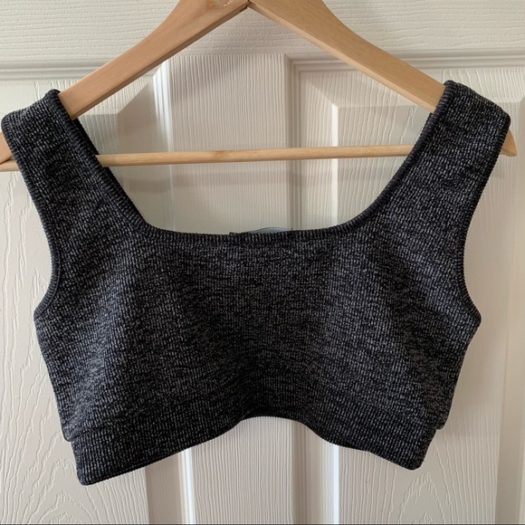 Like New PrettyLittleThing Knit Lounge Bralette Crop Top - Picture 2 of 2